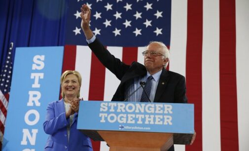 Sanders endorses Hillary Clinton for US president