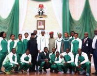 Buhari charges Rio Olympics team to ‘go for gold’