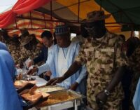 Buratai: The entire army headquarters will celebrate Christmas in north-east