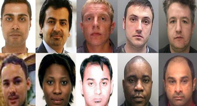 2 Nigerians named among 10 wanted fraudsters in the UK