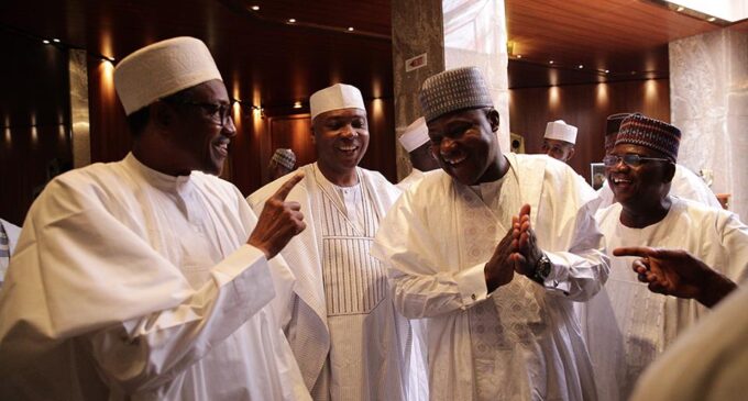 Again, Buhari holds private meeting with Dogara