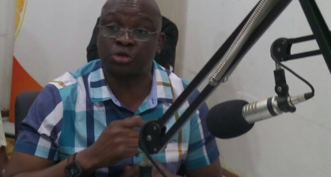 Fayose: People suffering because we are in the hands of wrong managers
