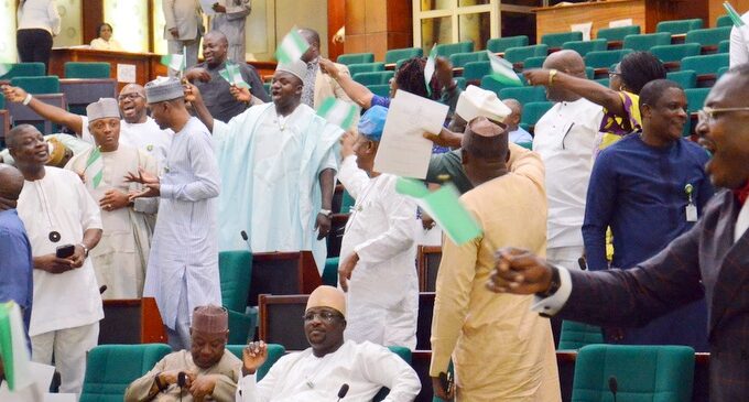 House of reps in rowdy session as south-east lawmakers protest