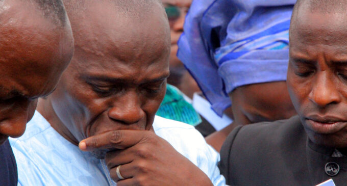 PHOTOS: Tears as slain Abuja preacher is buried
