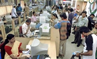 1 million Indian bank workers go on strike