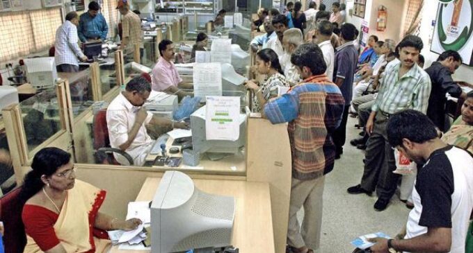 1 million Indian bank workers go on strike