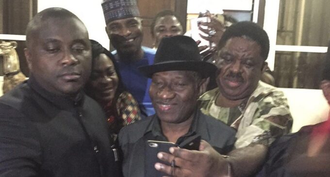 Jonathan hosts PDP senators
