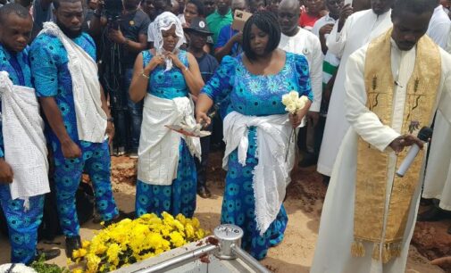 Stephen Keshi’s burial in pictures