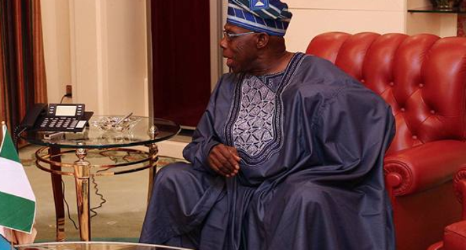 APC and PDP are wobbling parties, says Obasanjo