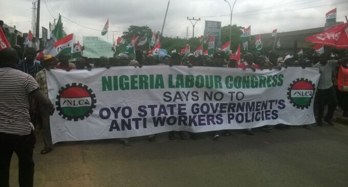 Oyo workers begin warning strike