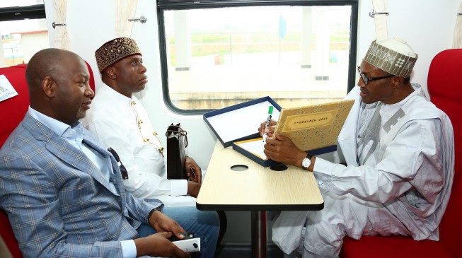 Amaechi: Buhari sleeps and wakes up thinking about our railway