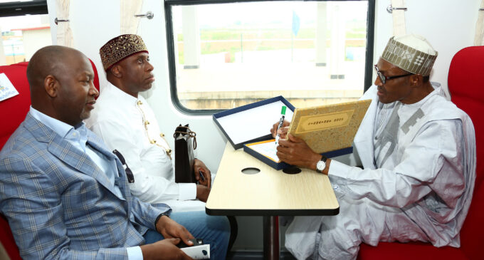 We built Abuja-Kaduna rail to 99% completion, says PDP