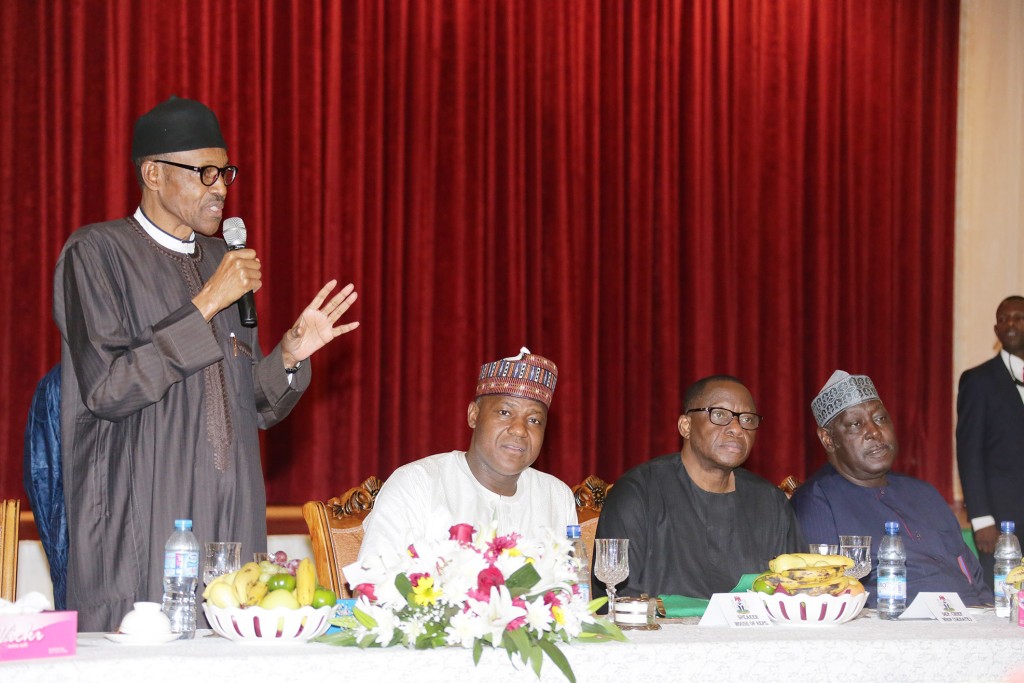 PRESIDENT BUHARI FEAST WITH IDP 2