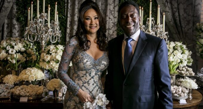 Pele marries for the third time