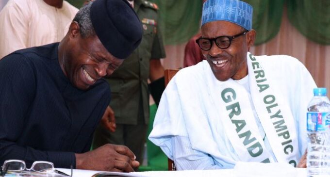 ‎I spoke to Buhari this afternoon… he is hale and hearty, says Osinbajo