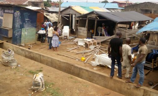 After abduction of Lagos monarch, soldiers descend on petty traders