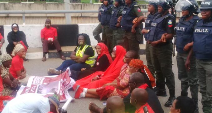 VIDEO: BBOG dares police, vows to continue protest at Unity Fountain