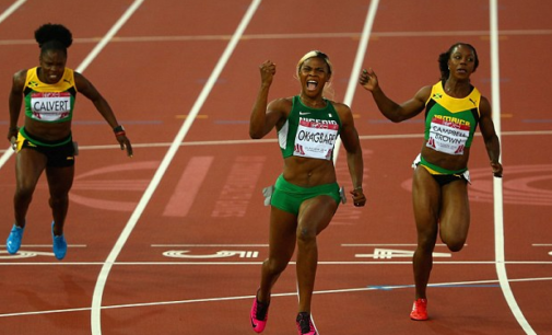 Okagbare-led relay team finishes last in 4x100m final