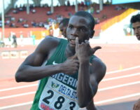 Divine Oduduru crashes out of 200m semis ‘when we never expected it’