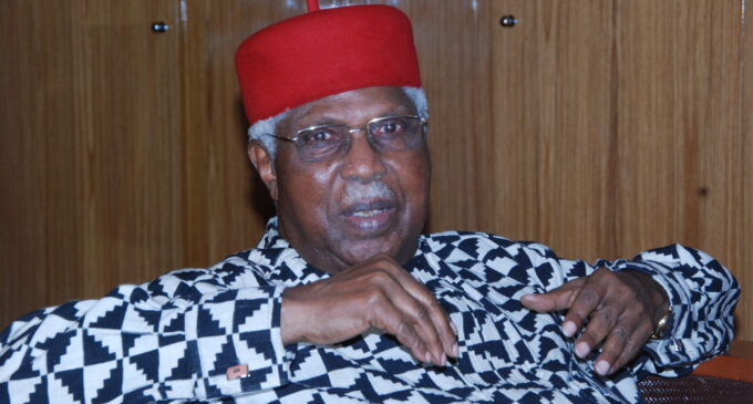 Ekwueme admitted after ‘lapsing into coma’