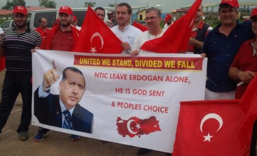 Turkish group in Abuja holds solidarity march for Erdogan
