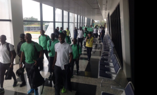 Mikel all smiles as Dream Team finally arrives Manaus