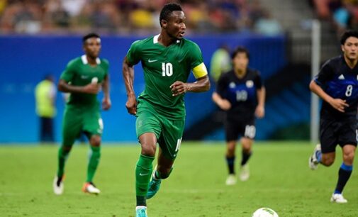 Mikel: Only soccer gold can compensate me for missing Rio opening ceremony