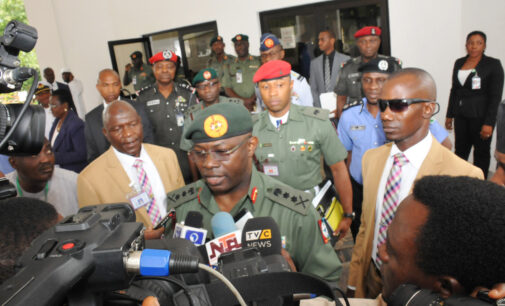 Olonisakin: Politicians can negotiate with Boko Haram but army will continue fighting