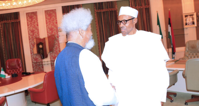 ‘One of Nigeria’s greatest prides’ — Buhari hails Soyinka at 85 