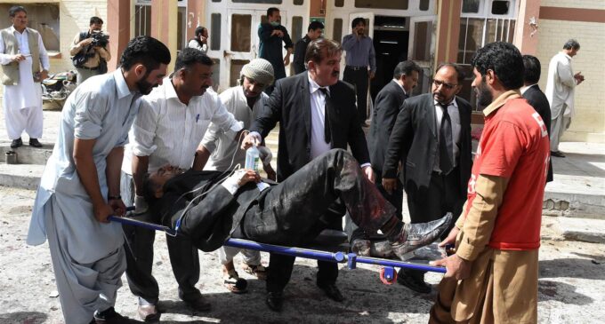 ‘Heartless’ bomber kills 75 mourners at Pakistani hospital