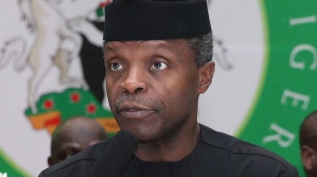 Enang delivers 2017 budget to Osinbajo for consideration