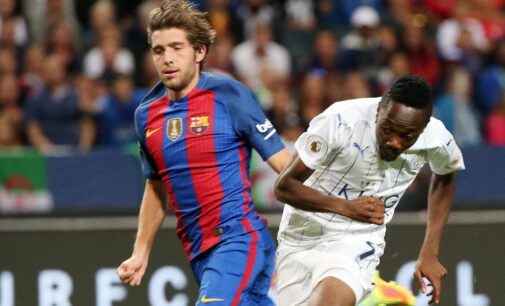 Musa bags brace but Leicester fall to Barcelona