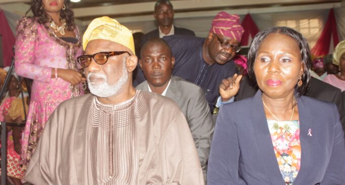 My husband stood by me when I battled cancer, says incoming Ondo first lady