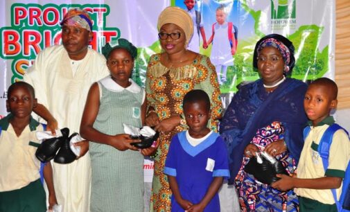 Ambode’s wife: It’s heartbreaking to see pupils go to school without shoes