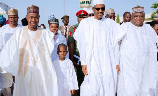 PHOTOS: Buhari goes home for Sallah