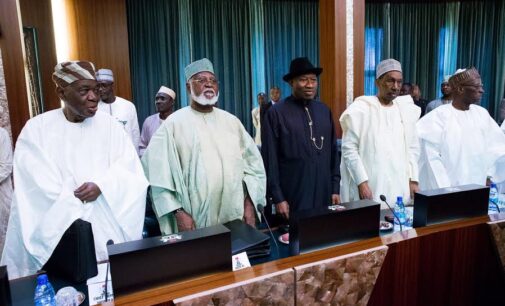 Photojournalists ‘abandon’ Buhari for Jonathan at council of state meeting