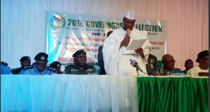 INEC to proceed with Edo governorship election
