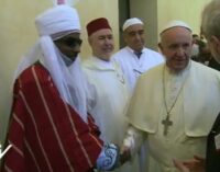 PHOTOS: Sanusi meets Pope Francis, Archbishop of Canterbury