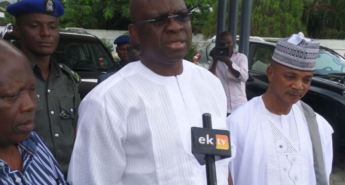 Fayose on Edo ‘poll shift’: Nigeria is in political recession