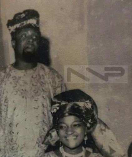 Legendary Art Alade and Olapeju,his wife.