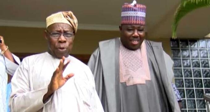 Sheriff holds private meeting with Obasanjo