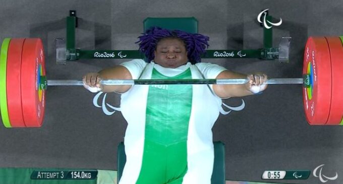 The moment Paralympian Orji won gold for Nigeria