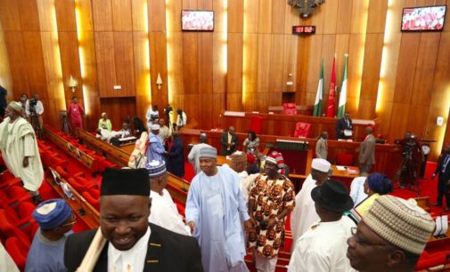The siege of the Nigerian senate