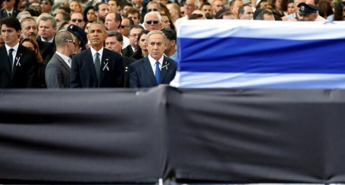 Obama, Clinton in Jerusalem for Shimon Peres’ burial