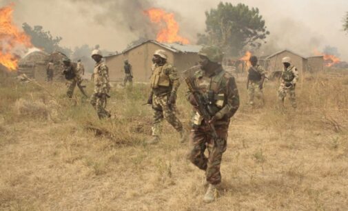 Troops kill insurgents ‘responsible’ for bombing of IDP camp