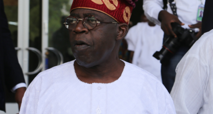 Tinubu: Mischief makers trying to use my name to stir opposition in the senate