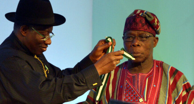 Obasanjo hails Jonathan for ‘realising his mistakes’ — and takes a swipe at Wike