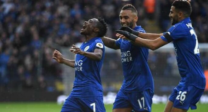 For the first time, Musa scores for Leicester in the EPL