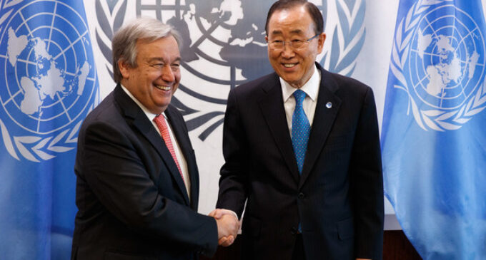 Guterres, former Portuguese PM, appointed UN secretary-general