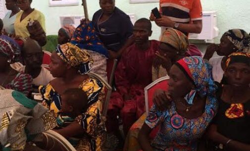 Tears of joy as freed Chibok girls are reunited with their parents
